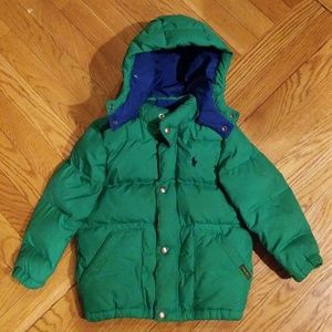 Polo Ralph Lauren Puffer Coat Green